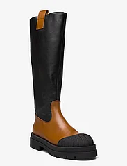 ANGULUS - Boots - flat - kniehohe stiefel - 1850/1604/019 camel/black/blac - 1