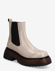 ANGULUS - Boots - flat - chelsea boots - 1402/019 beige/black - 0