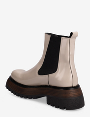 ANGULUS - Boots - flat - chelsea stila zābaki - 1402/019 beige/black - 2