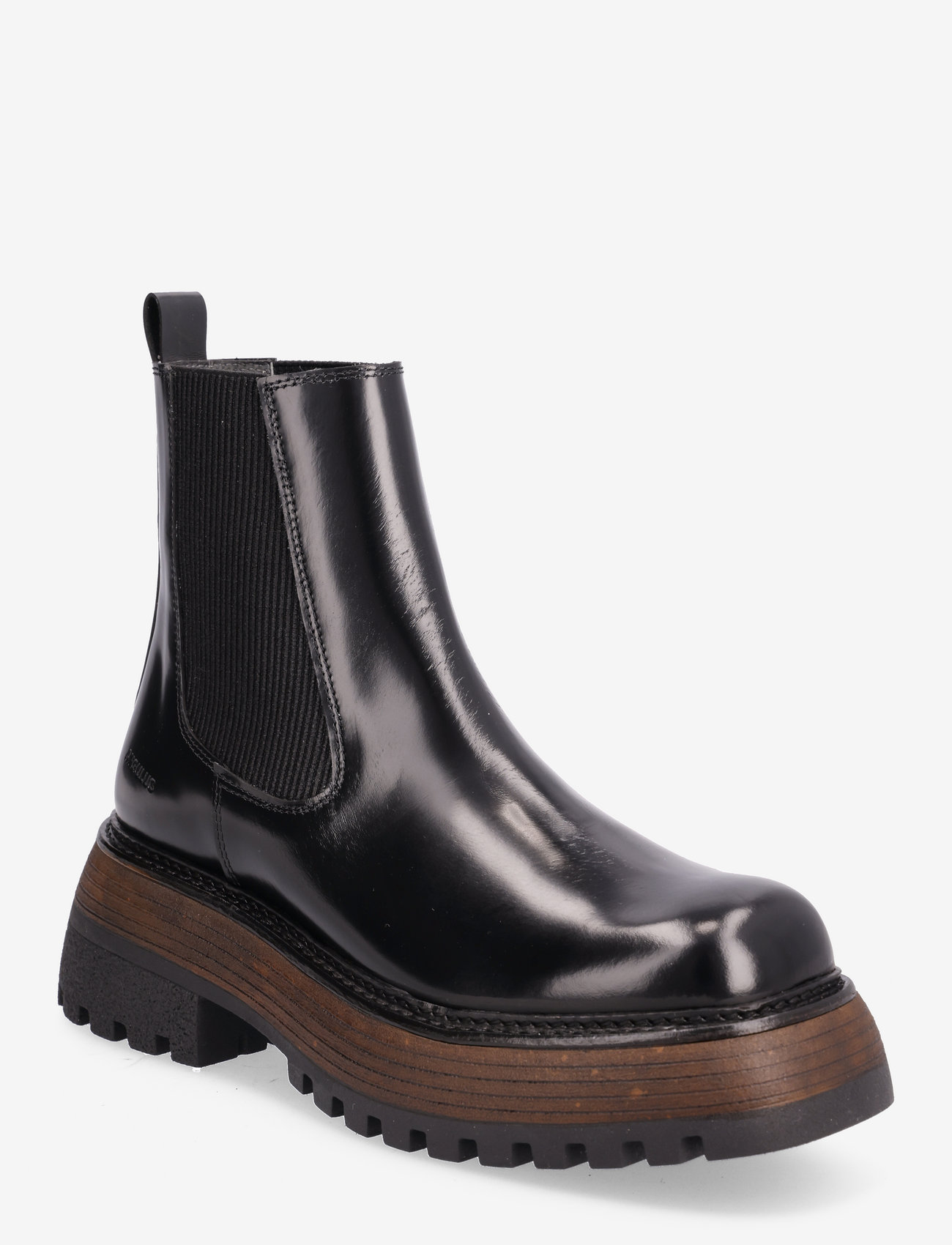 ANGULUS - Boots - flat - chelsea stila zābaki - 1425/019 black/black - 0
