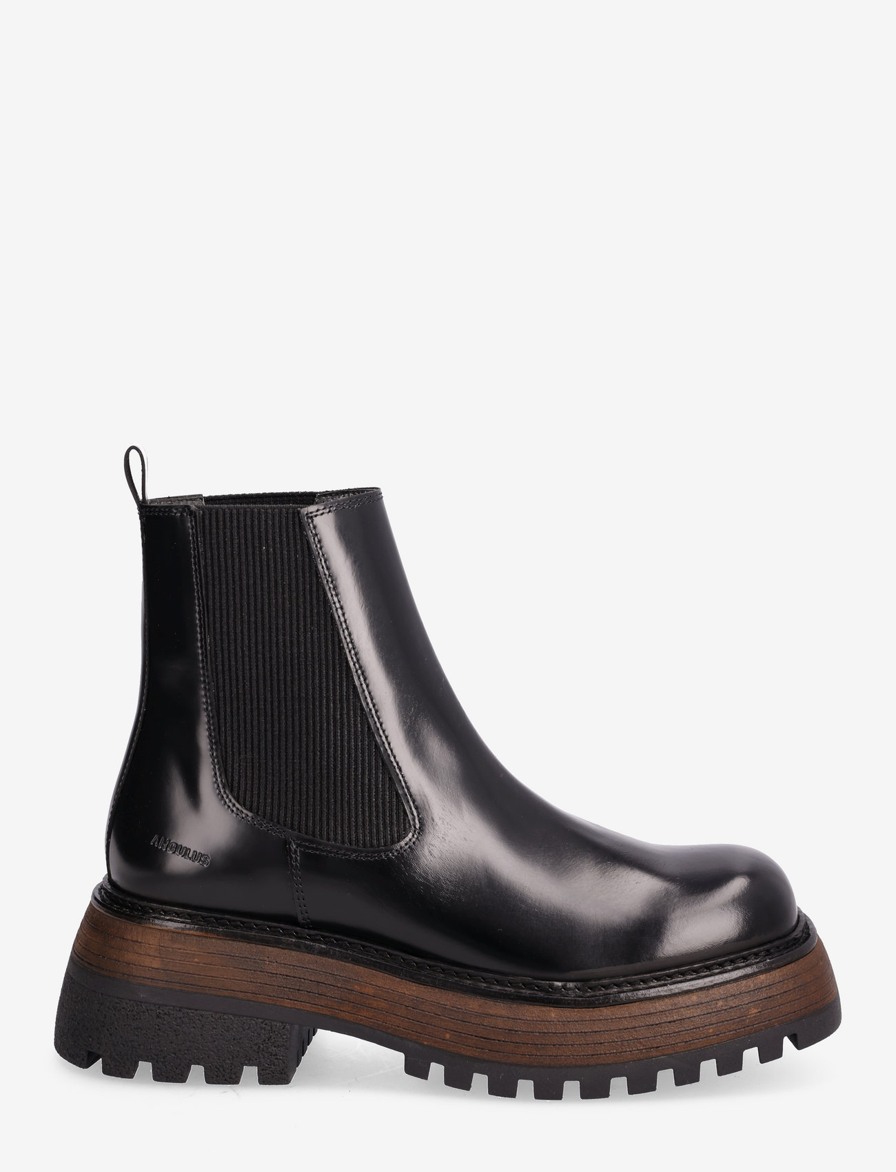 ANGULUS - Boots - flat - chelsea stila zābaki - 1425/019 black/black - 1