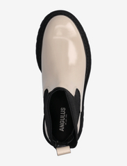 ANGULUS - Boots - flat - tasapohjaiset nilkkurit - 1402/053 beige/black - 3