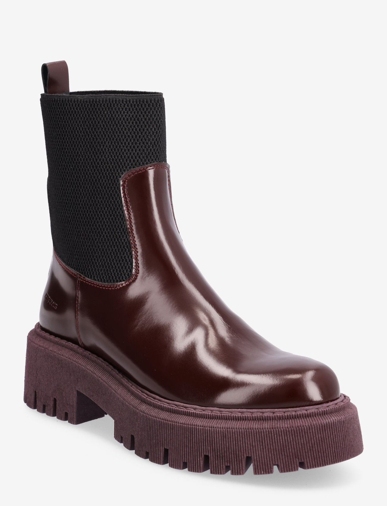 ANGULUS - Boots - flat - flat ankle boots - 1422/053 amerone/black - 0