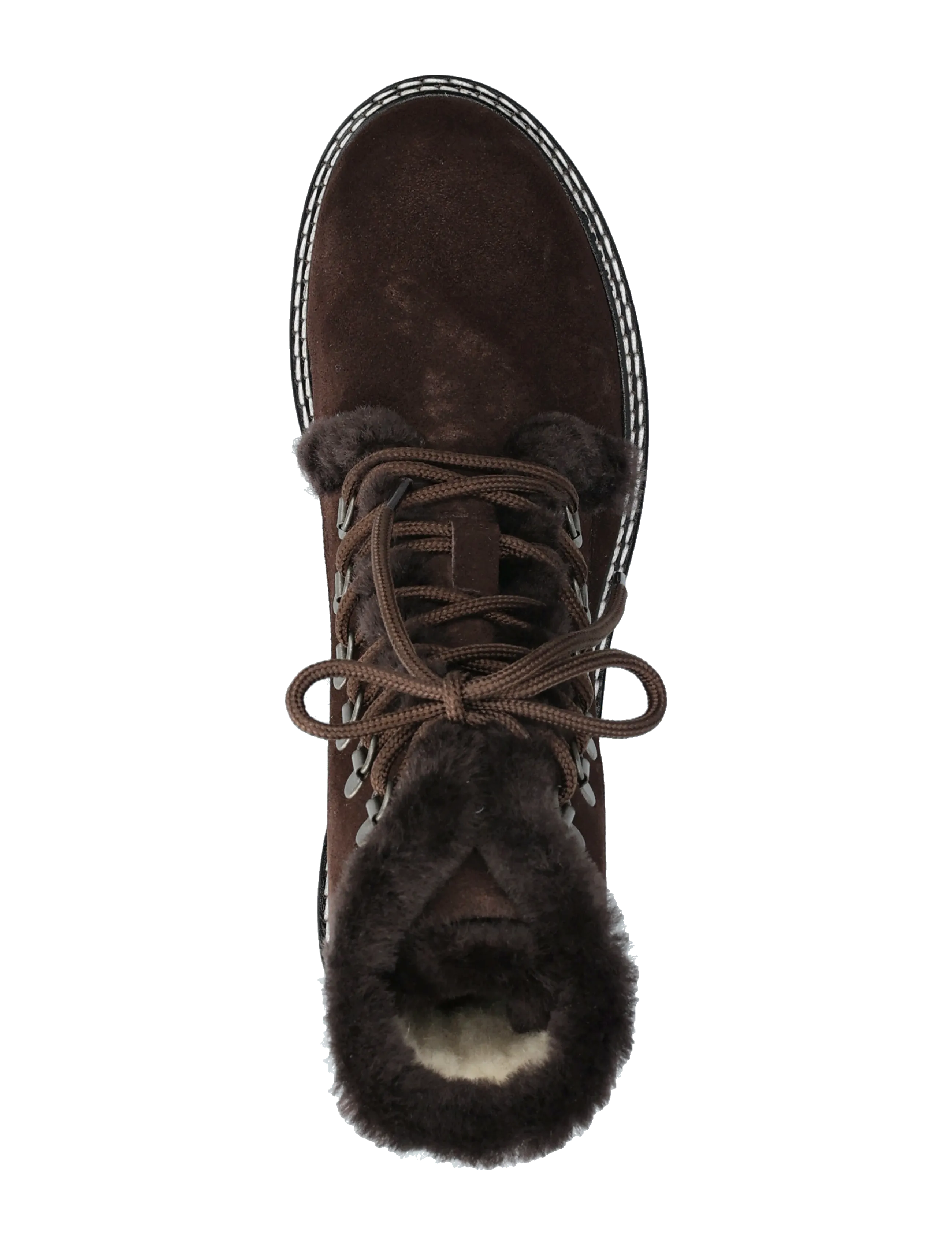 ANGULUS - Boots - flat - with laces - flat ankle boots - 2193/3485 dark brown/brown - 3