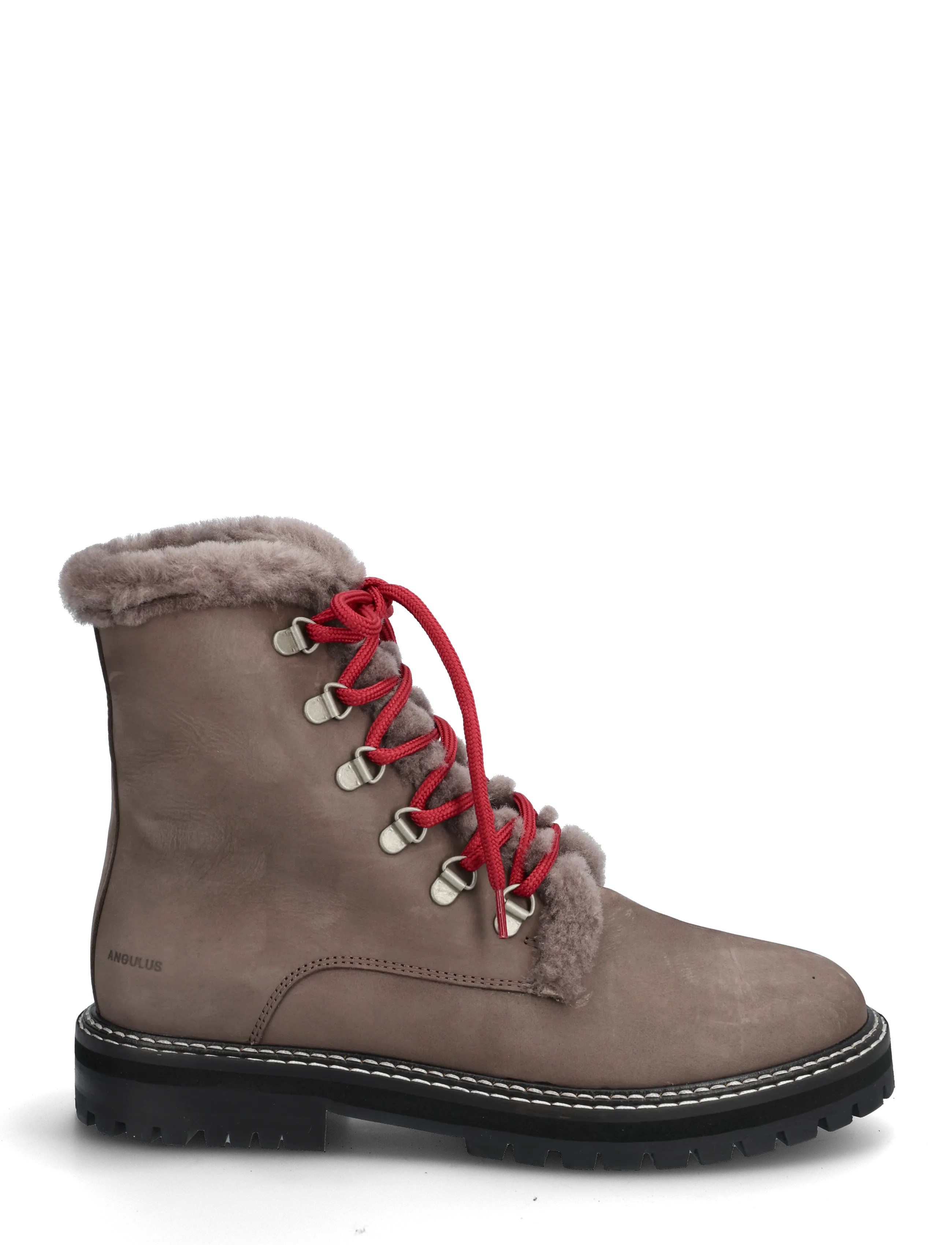 ANGULUS - Boots - flat - with laces - flache stiefeletten - 2996/3484 taupe/taupe - 1