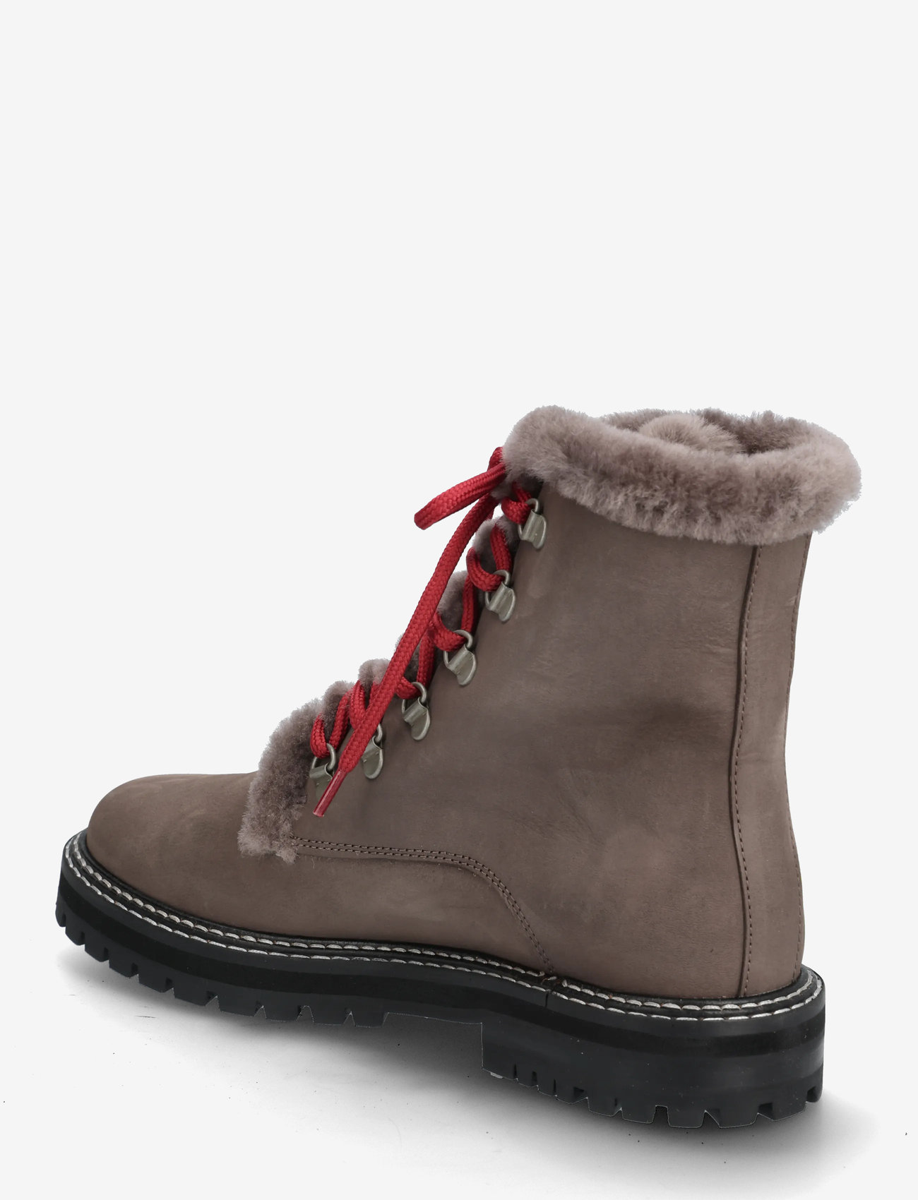 ANGULUS - Boots - flat - with laces - flade ankelstøvler - 2996/3484 taupe/taupe - 2