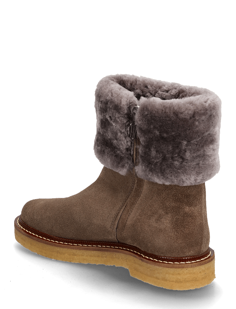 ANGULUS - Boots - flat - flache stiefeletten - 1780/2994 taupe/taupe - 2