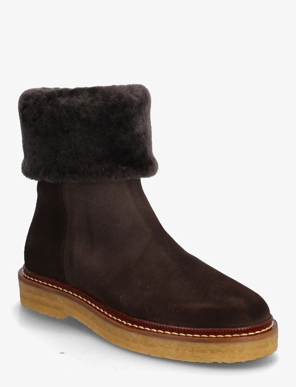 ANGULUS - Boots - flat - tasapohjaiset nilkkurit - 2193/3485 dark brown - 0