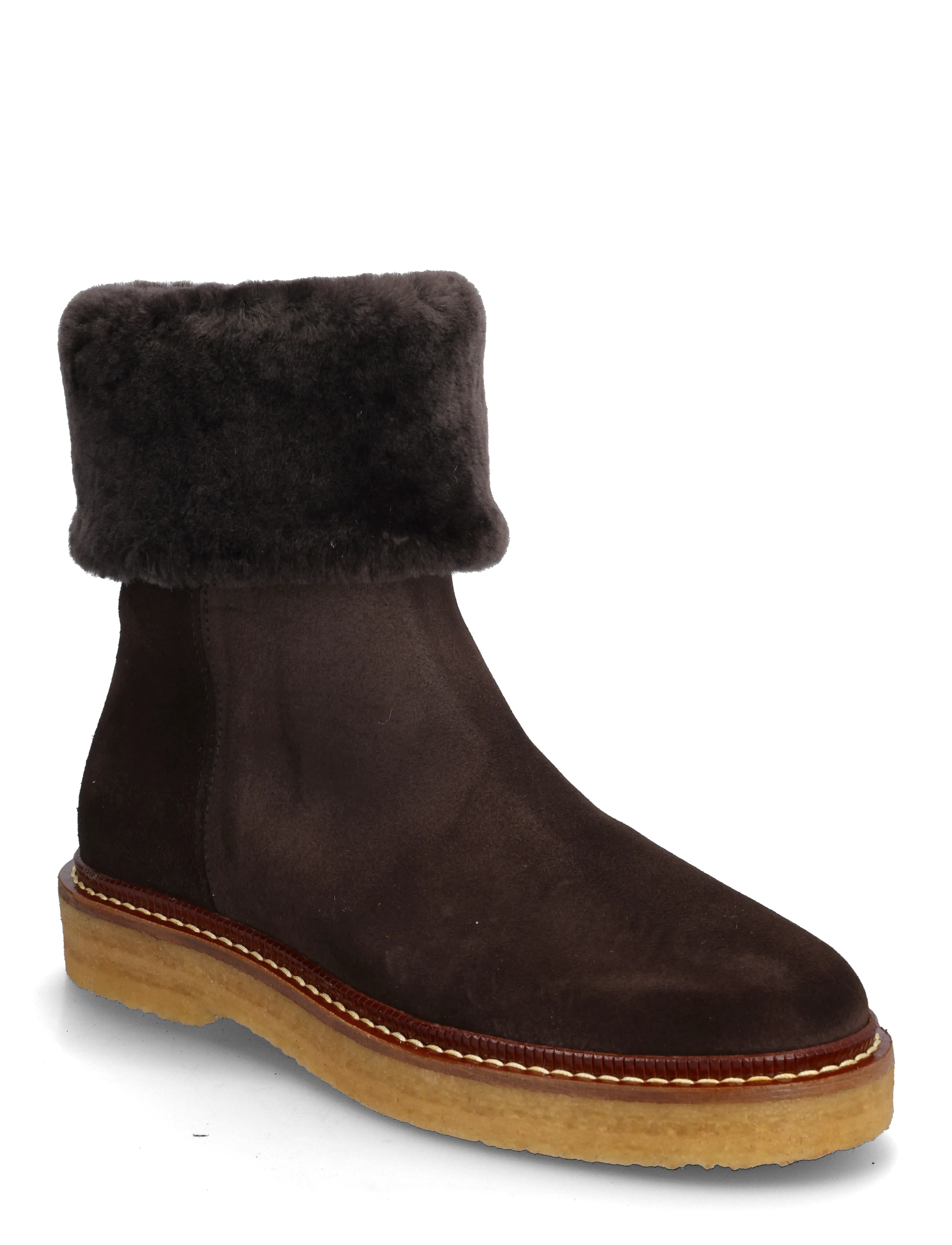 ANGULUS - Boots - flat - flache stiefeletten - 2193/3485 dark brown - 0