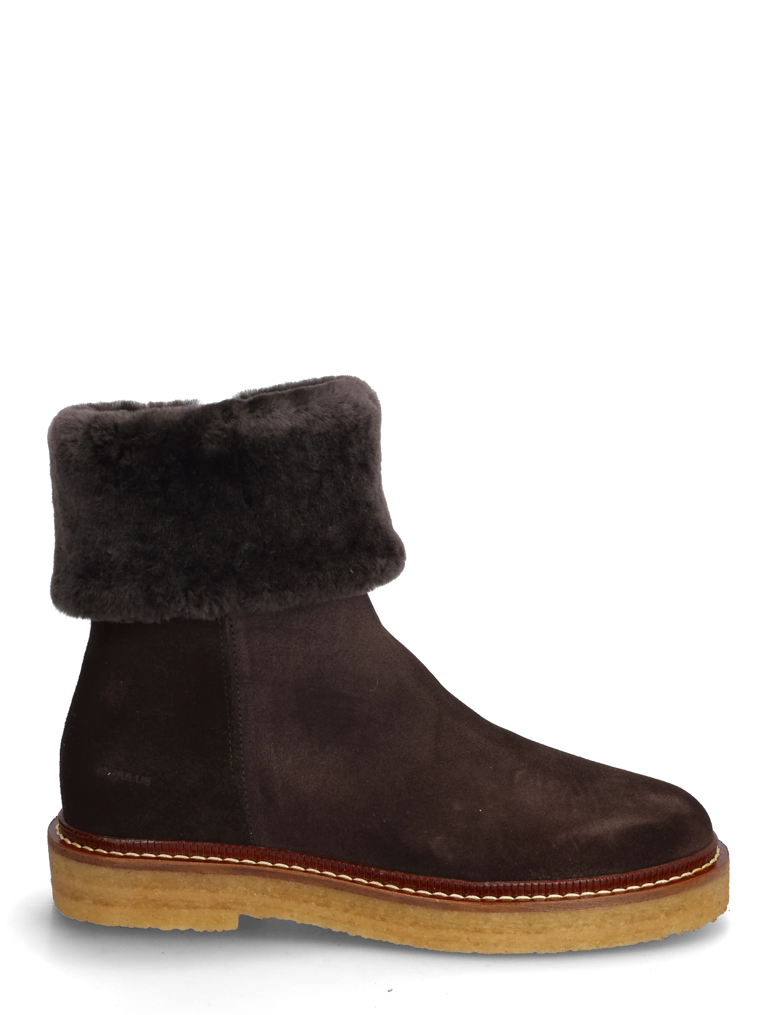 ANGULUS - Boots - flat - tasapohjaiset nilkkurit - 2193/3485 dark brown - 1