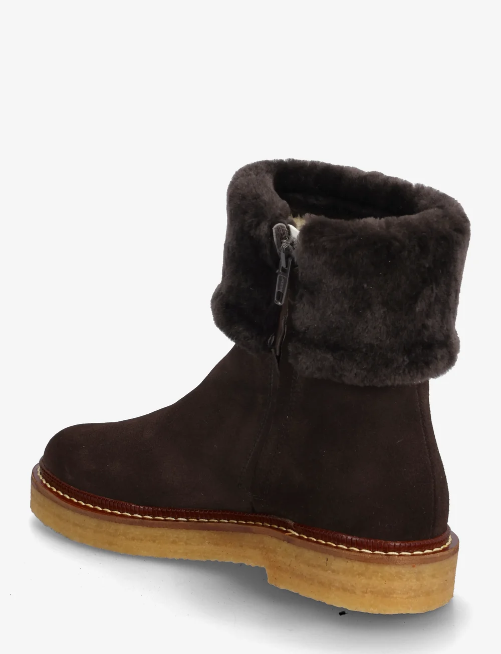 ANGULUS - Boots - flat - tasapohjaiset nilkkurit - 2193/3485 dark brown - 2