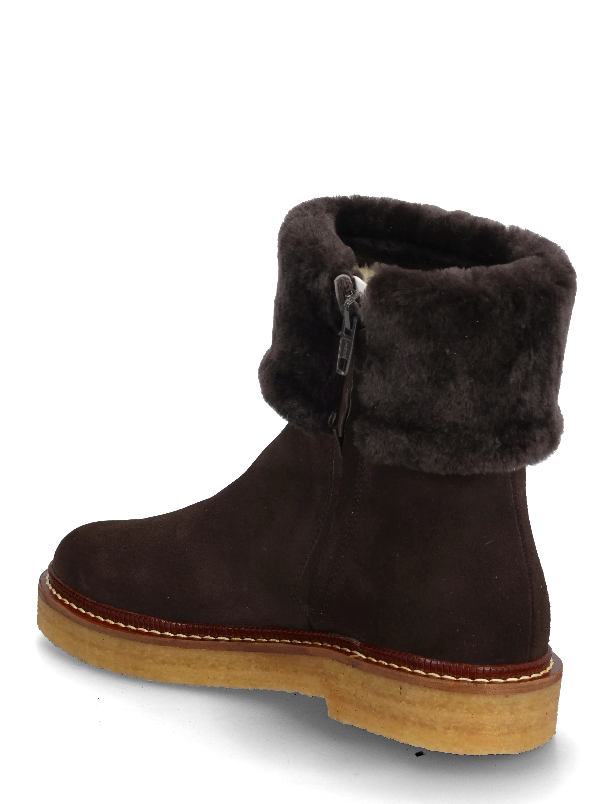 ANGULUS - Boots - flat - tasapohjaiset nilkkurit - 2193/3485 dark brown - 2