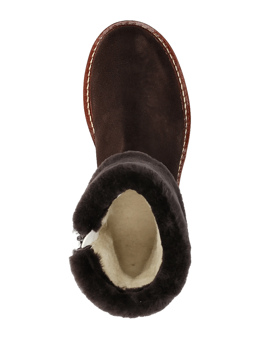 ANGULUS - Boots - flat - flache stiefeletten - 2193/3485 dark brown - 3