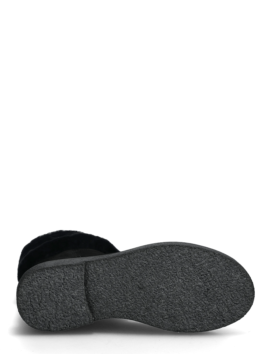 ANGULUS - Boots - flat - flache stiefeletten - 1163/2014 black/black lamb woo - 4