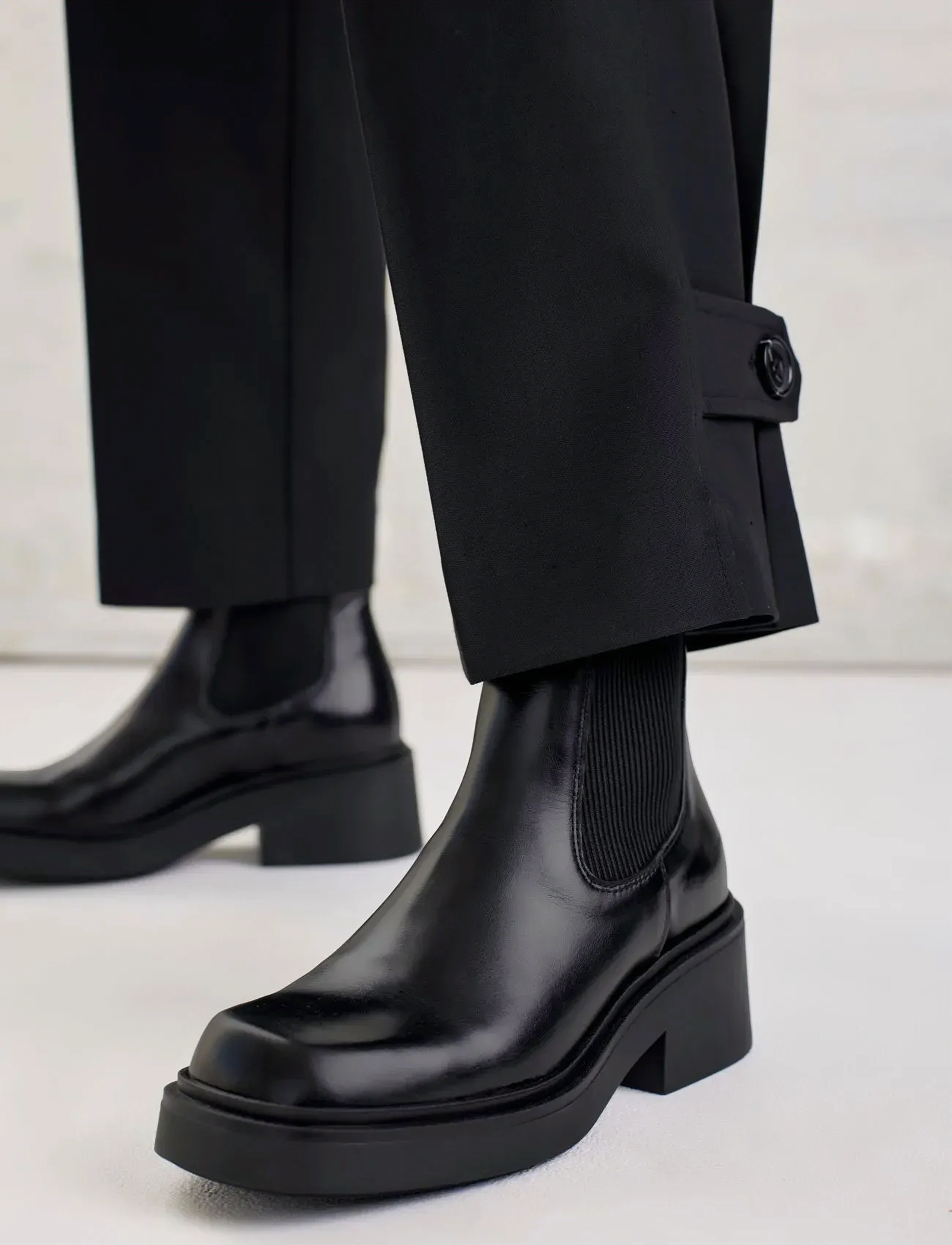 Booties Flat With Elastic