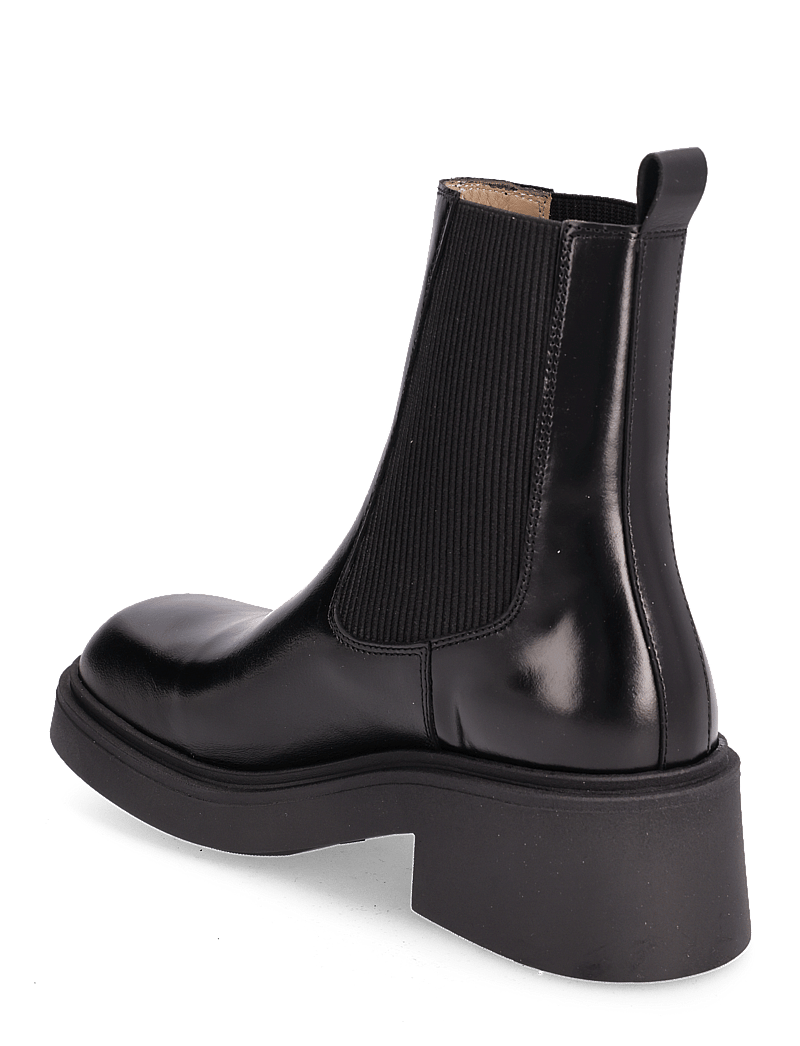 ANGULUS - Booties - flat - with elastic - platta ankelboots - 1835/019 black /black - 3