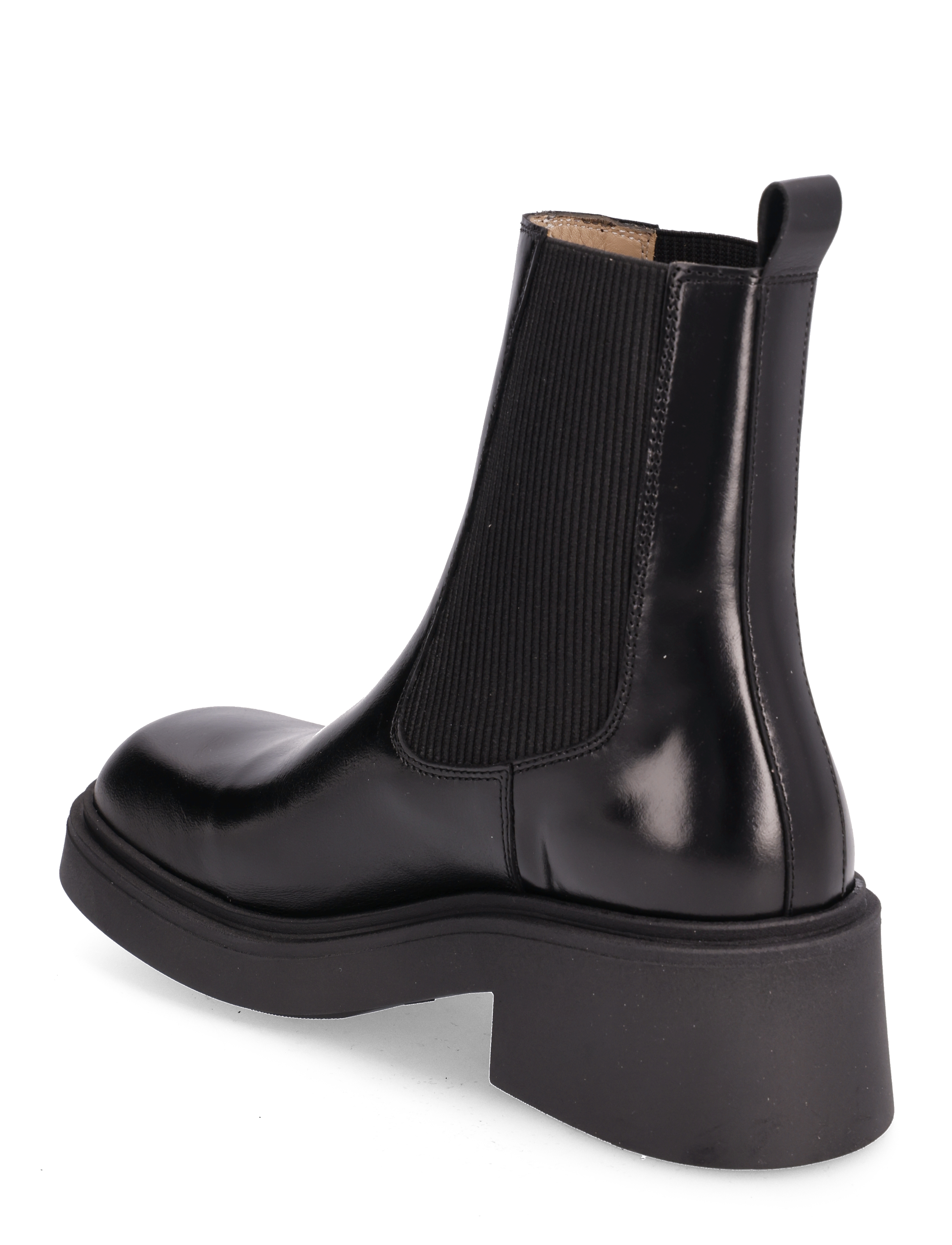 ANGULUS - Booties - flat - with elastic - flache stiefeletten - 1835/019 black /black - 3