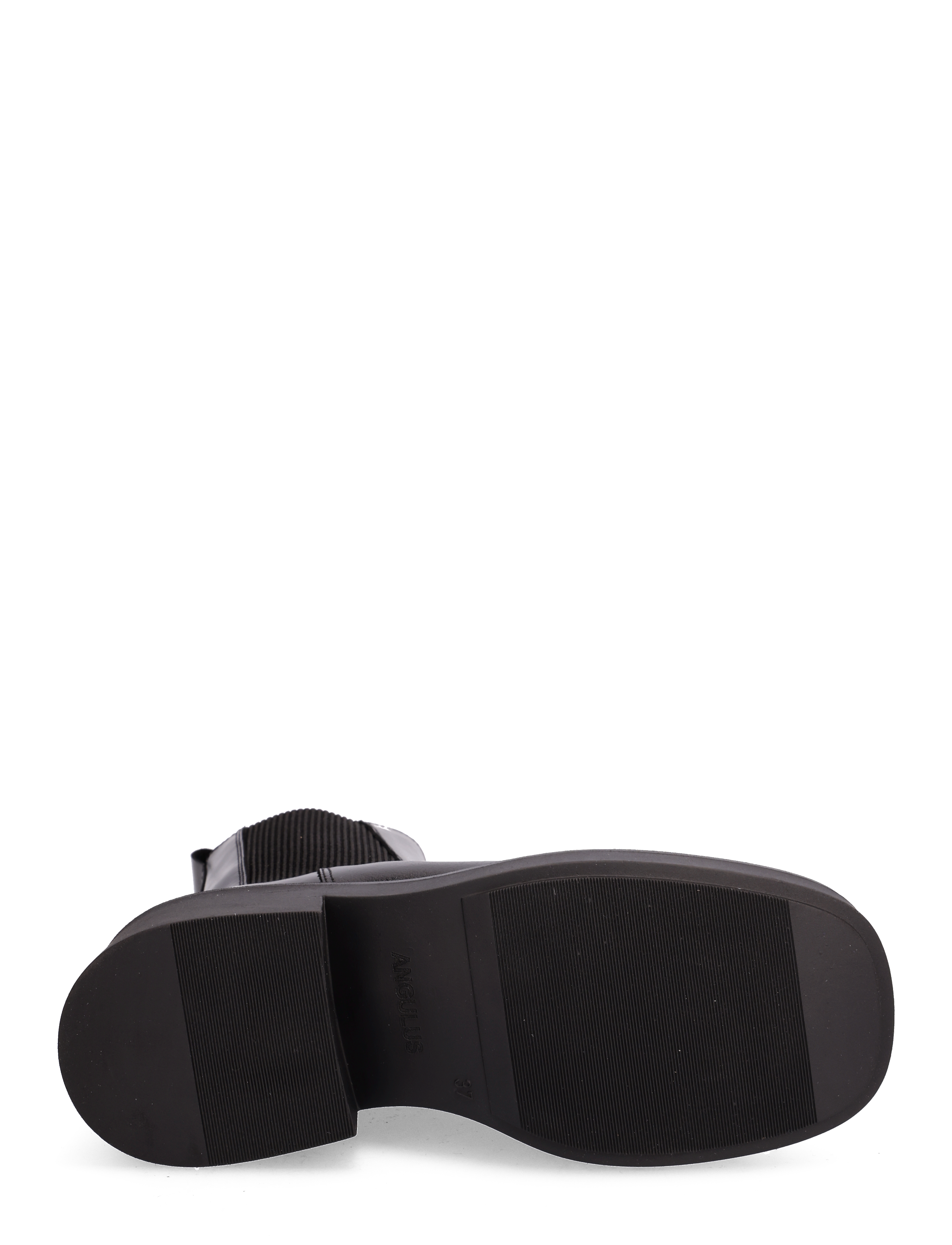ANGULUS - Booties - flat - with elastic - flache stiefeletten - 1835/019 black /black - 5