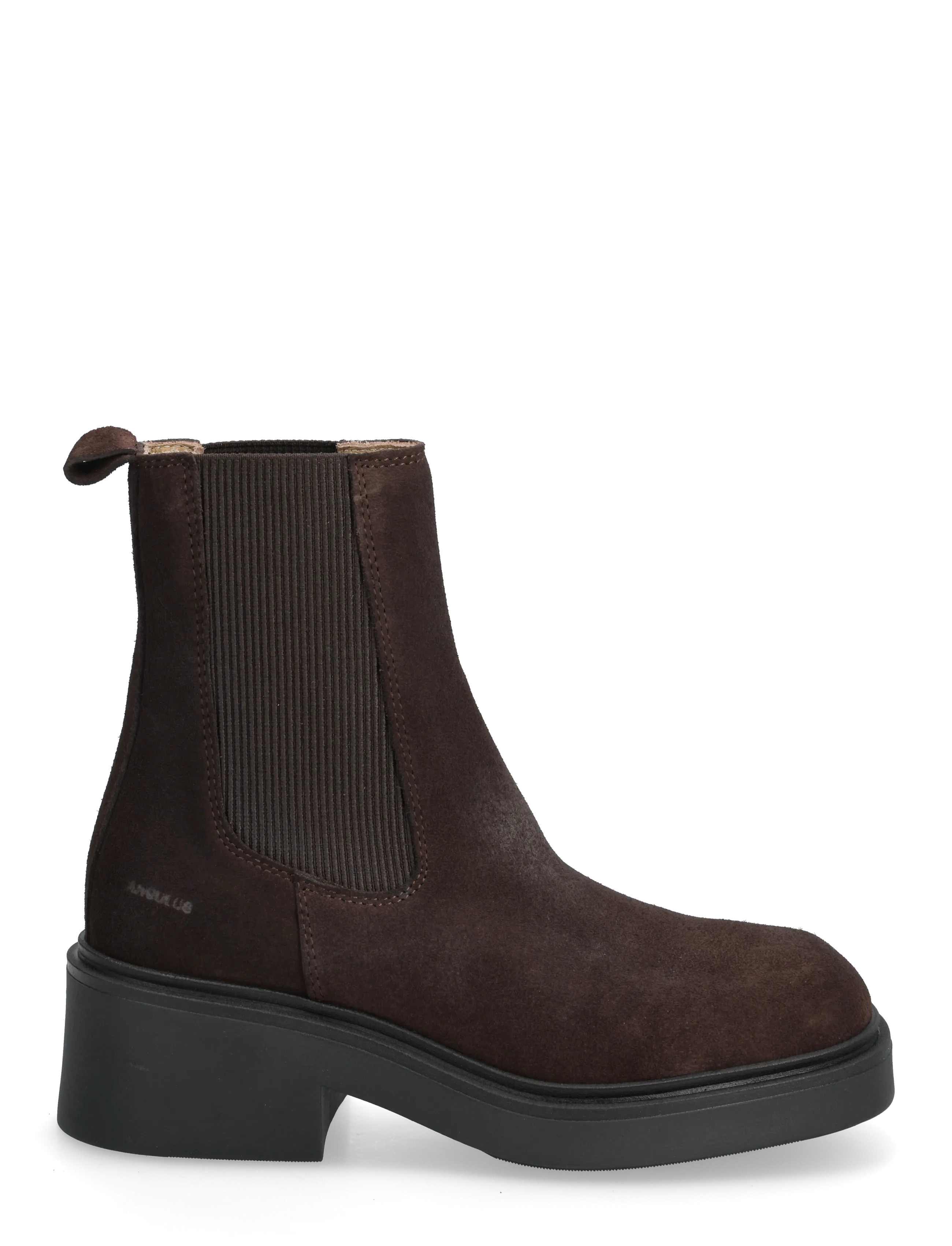 ANGULUS - Booties - flat - with elastic - platta ankelboots - 2193/046 brown/brown - 1