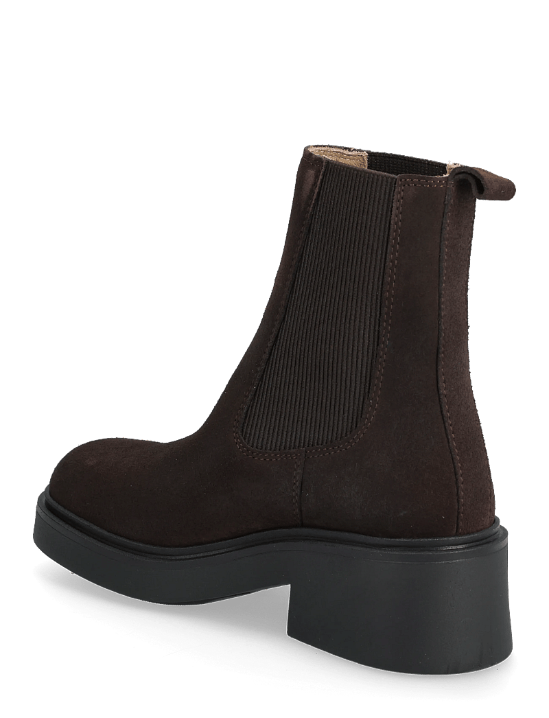 ANGULUS - Booties - flat - with elastic - tasapohjaiset nilkkurit - 2193/046 brown/brown - 2