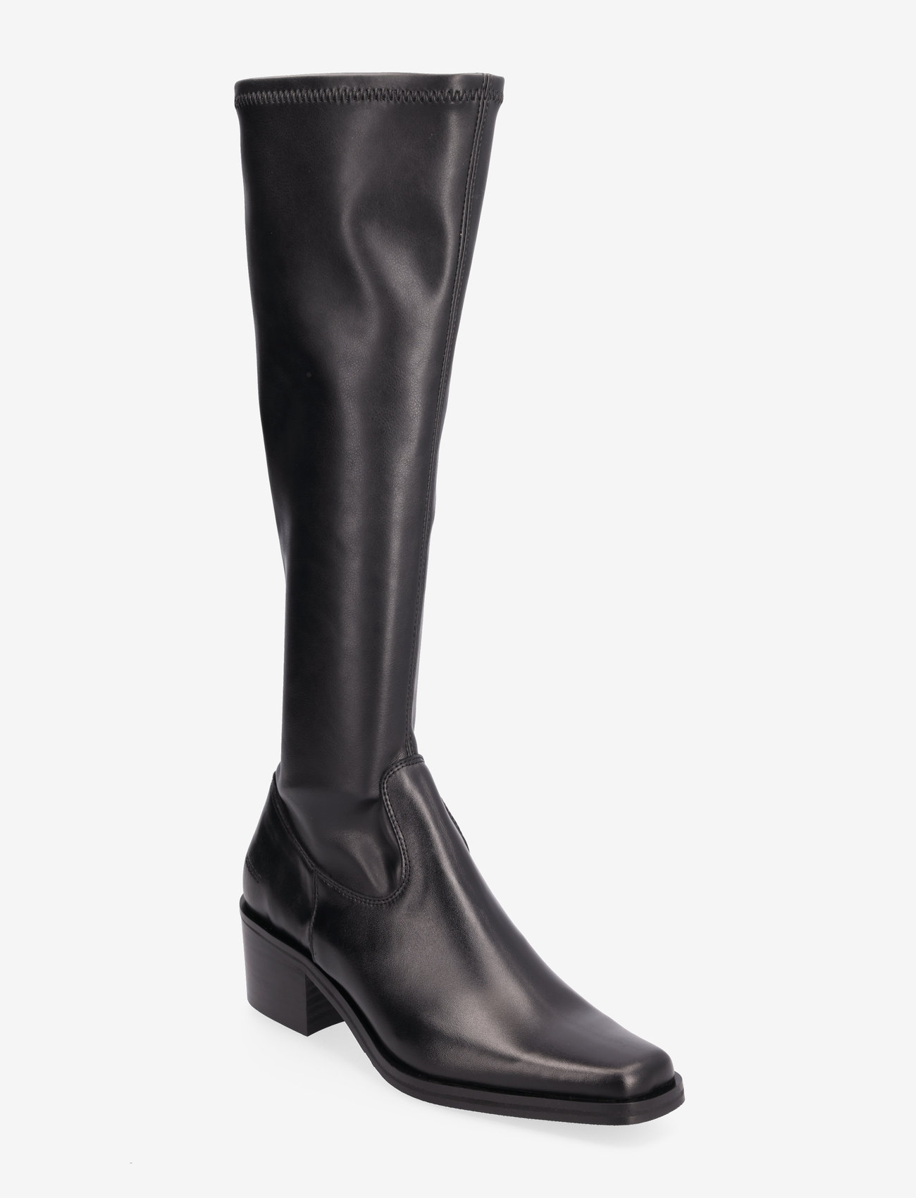 ANGULUS - Boots - Block heel - sievietēm - 1604/1746 black/black - 0