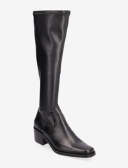 ANGULUS - Boots - Block heel - pika säärega saapad - 1604/1746 black/black - 0