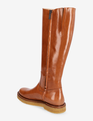 ANGULUS - Boots - flat - høye boots - 1838/002 cognac/dark brown - 3