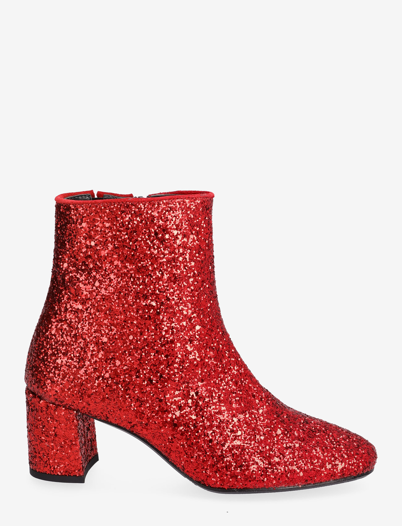 ANGULUS - Bootie - block heel - with zippe - high heel - 1711/2233 red/red - 1