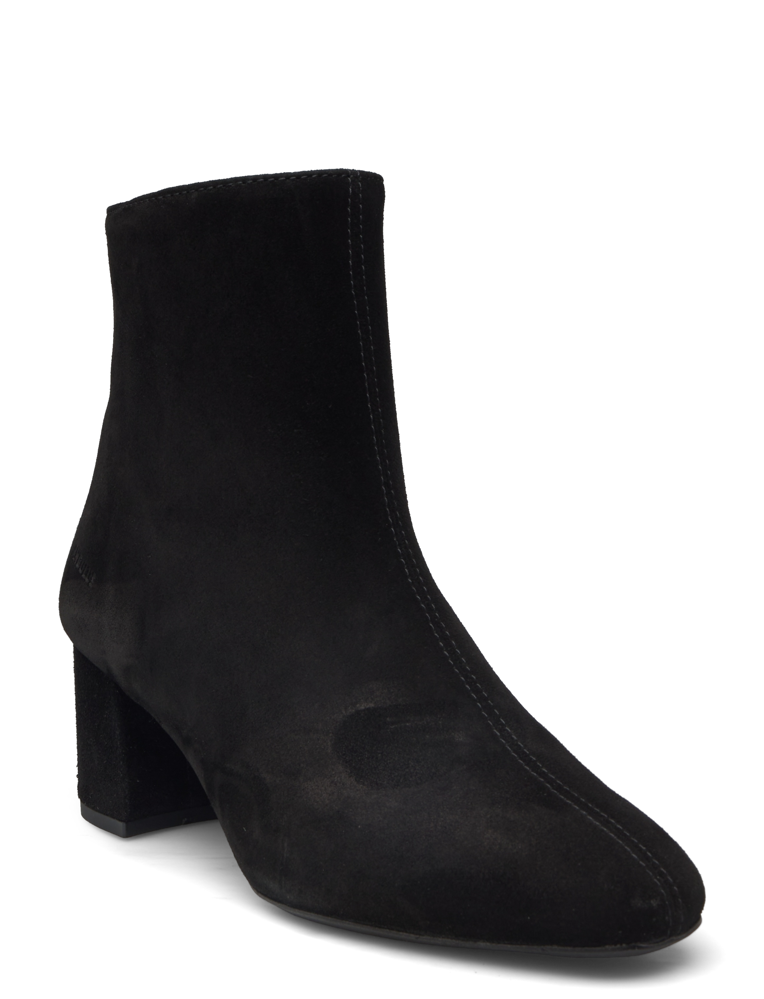 ANGULUS Bootie - Block Heel - With Zippe Schwarz - 37 - Damen