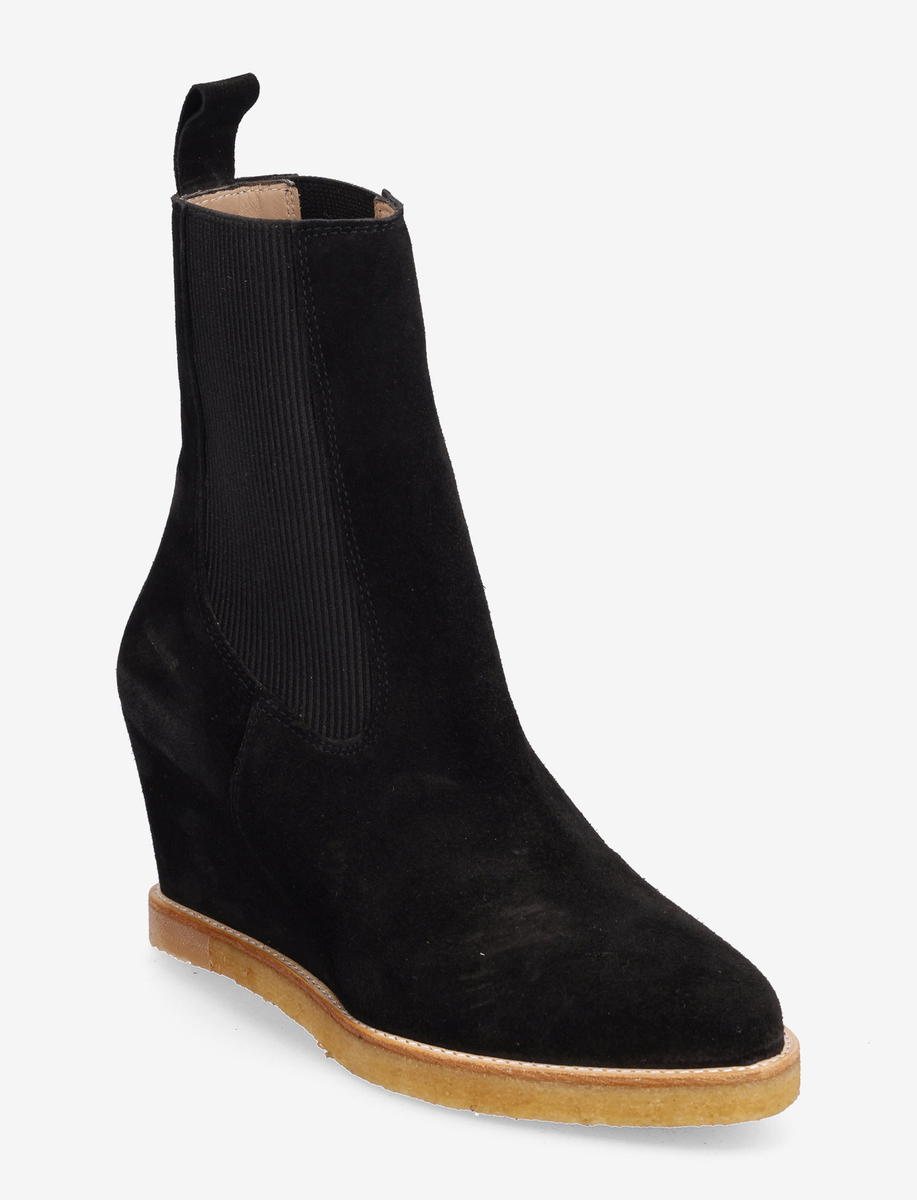 ANGULUS - Booties - Wedge - high heel - 1163/019 black/black - 0