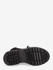ANGULUS - Boots - flat - geschnürte stiefel - 1163/2014 black/black lamb woo - 4