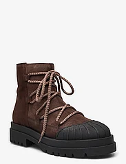 ANGULUS - Boots - flat - geschnürte stiefel - 1718/1767 brown/dark brown - 0