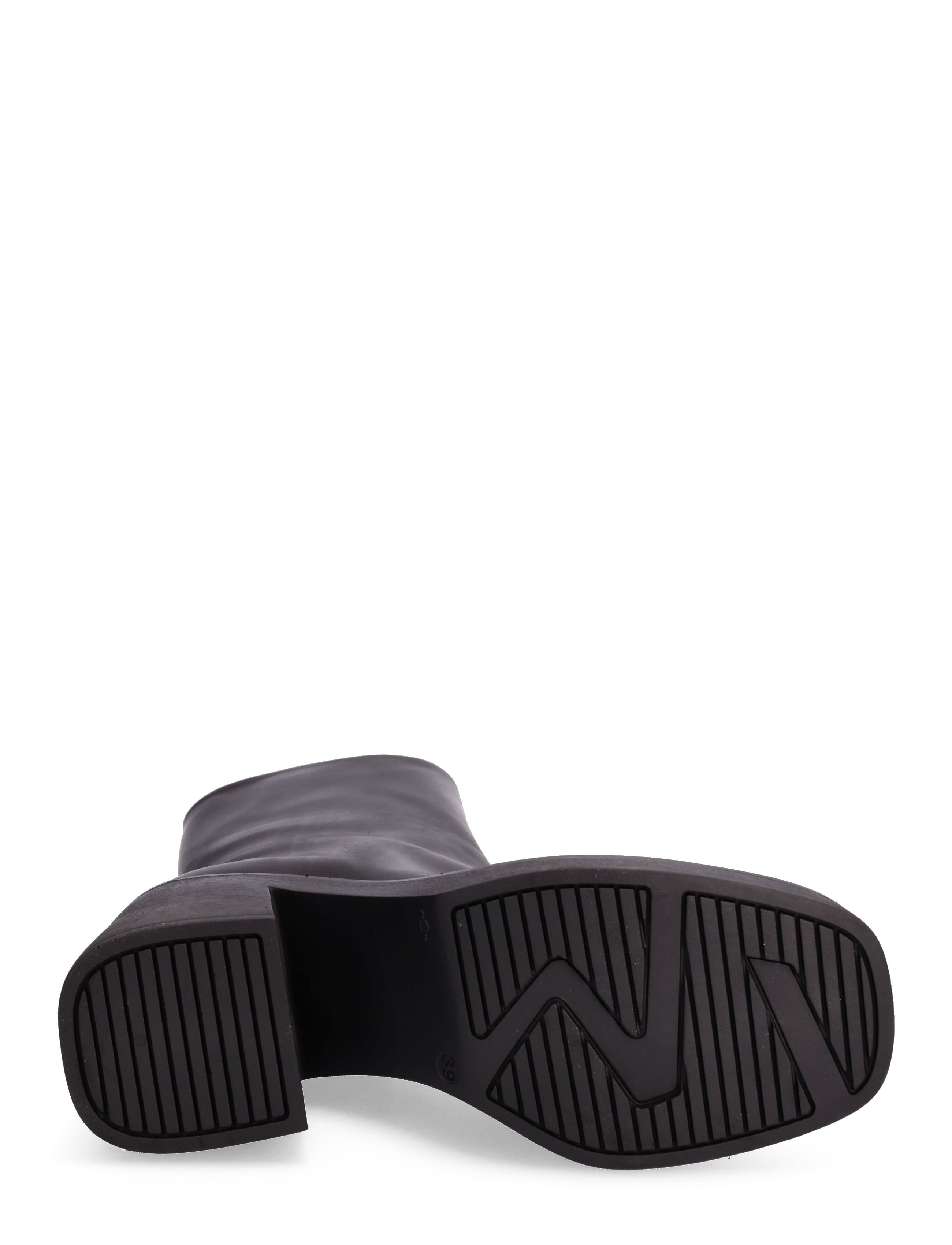 ANGULUS - Bootie - block heel - with zippe - hohe absätze - 1604/001 black/black - 4