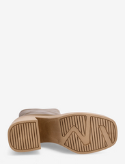 ANGULUS - Bootie - block heel - with zippe - augsts papēdis - 1728/010 olive/beige - 4
