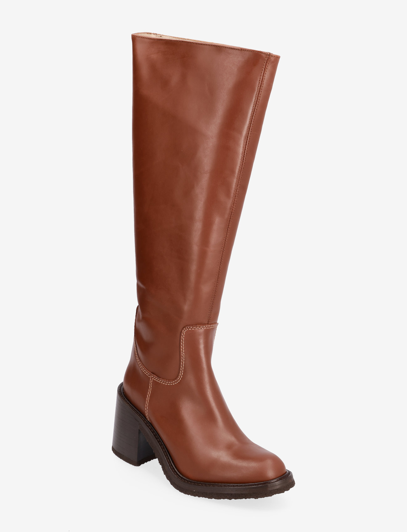ANGULUS - Boots - Block heel - knee high boots - 1705 terracotta - 0