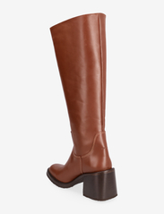 ANGULUS - Boots - Block heel - høye boots - 1705 terracotta - 2