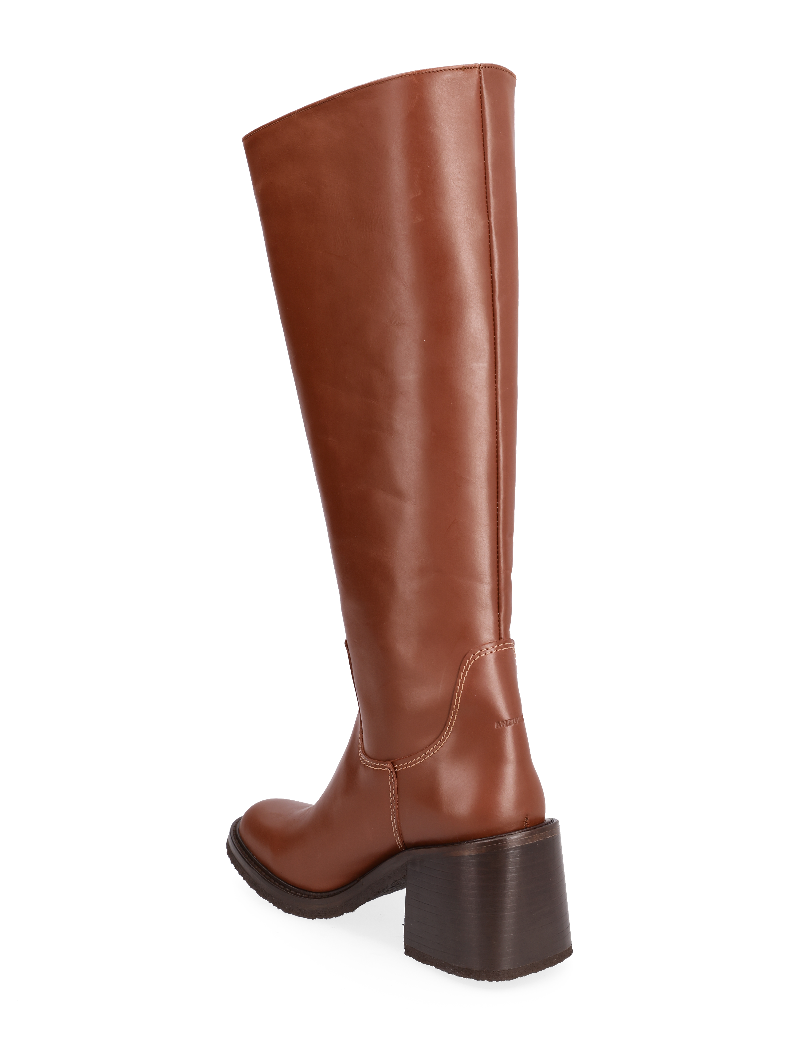ANGULUS - Boots - Block heel - festmode zu outlet-preisen - 1705 terracotta - 2