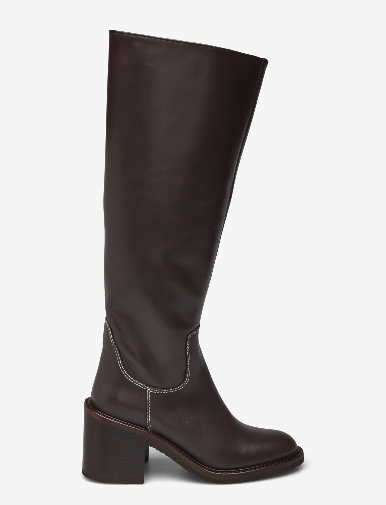 ANGULUS - Boots - Block heel - knee high boots - 2962 brown - 1