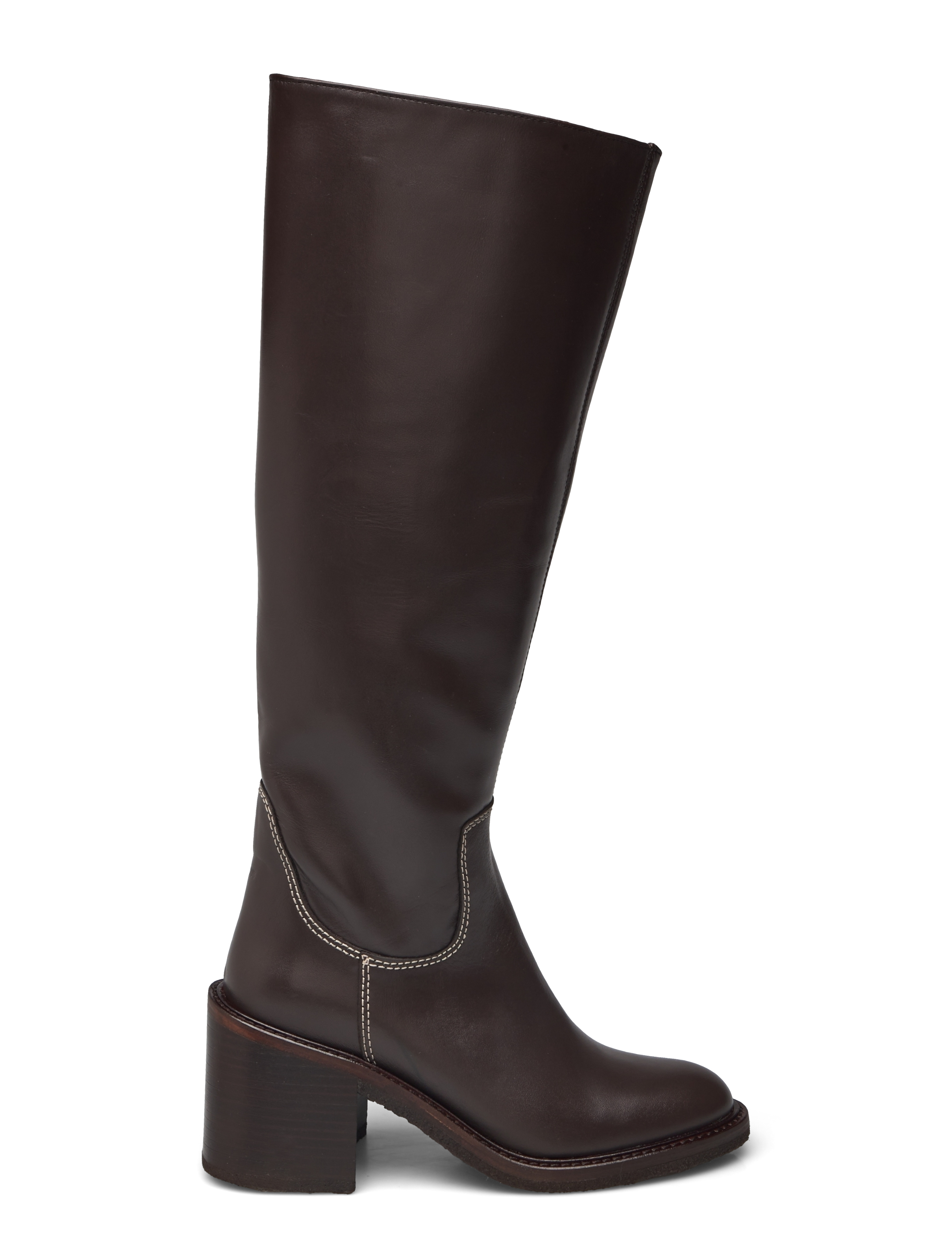 ANGULUS - Boots - Block heel - festmode zu outlet-preisen - 2962 brown - 1