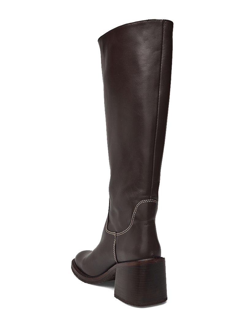 ANGULUS - Boots - Block heel - pika säärega saapad - 2962 brown - 2