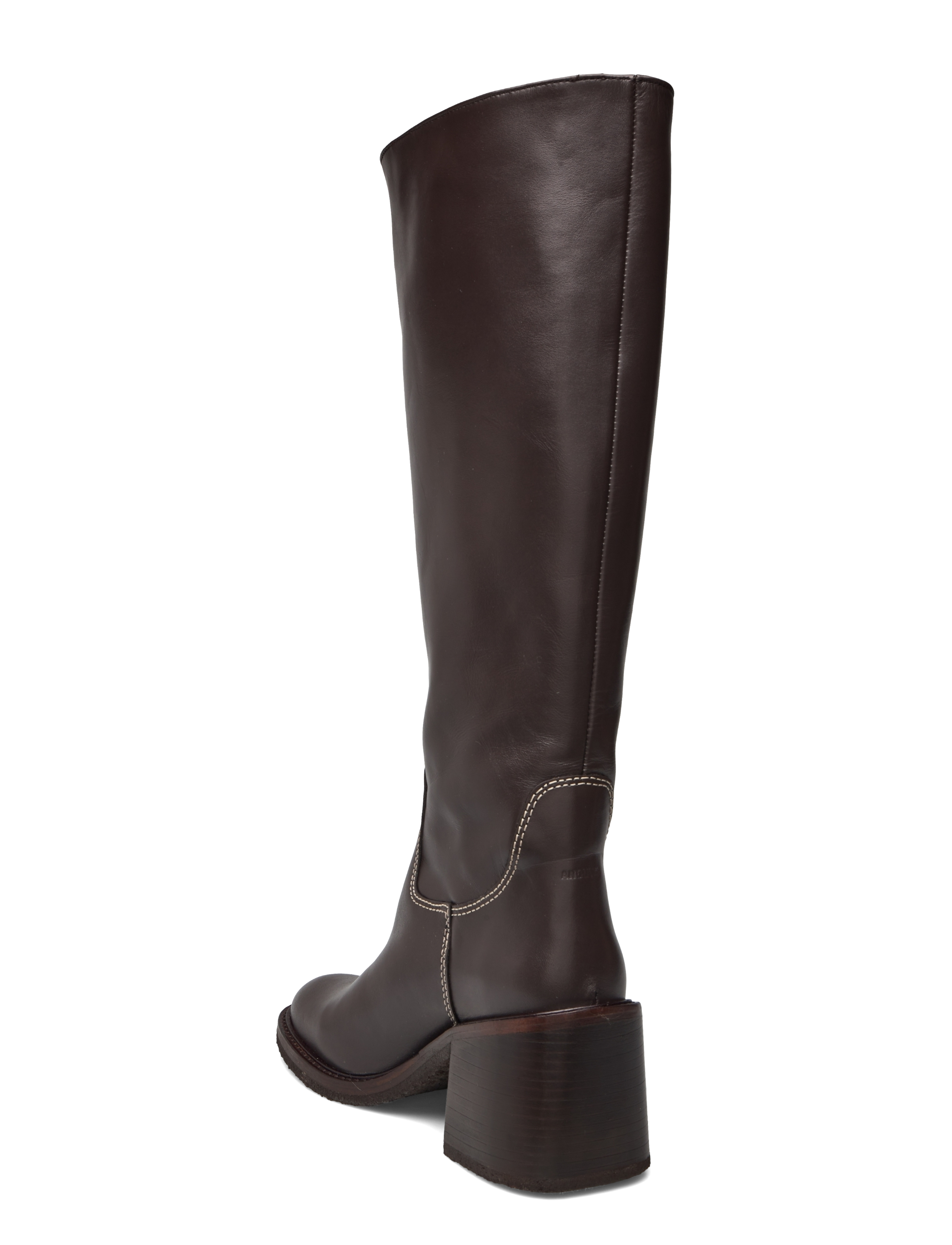 ANGULUS - Boots - Block heel - festmode zu outlet-preisen - 2962 brown - 2