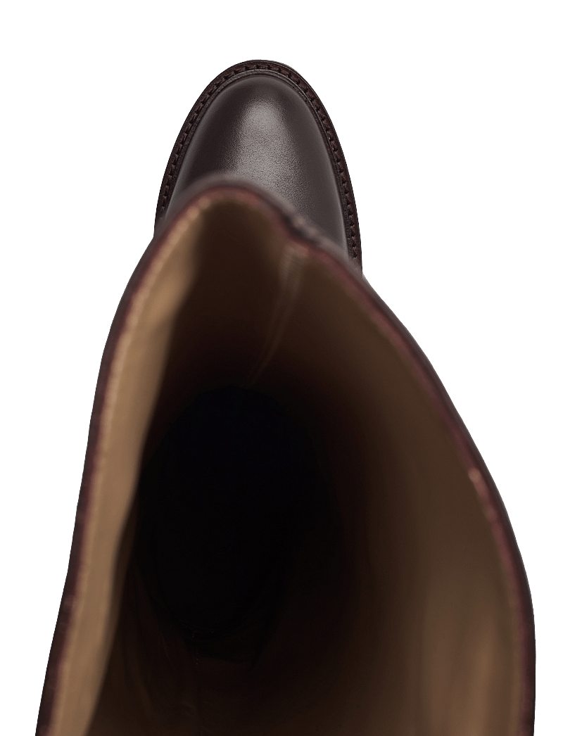 ANGULUS - Boots - Block heel - pika säärega saapad - 2962 brown - 3