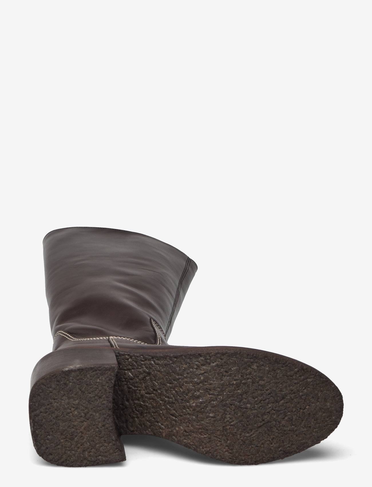 ANGULUS - Boots - Block heel - knee high boots - 2962 brown - 4