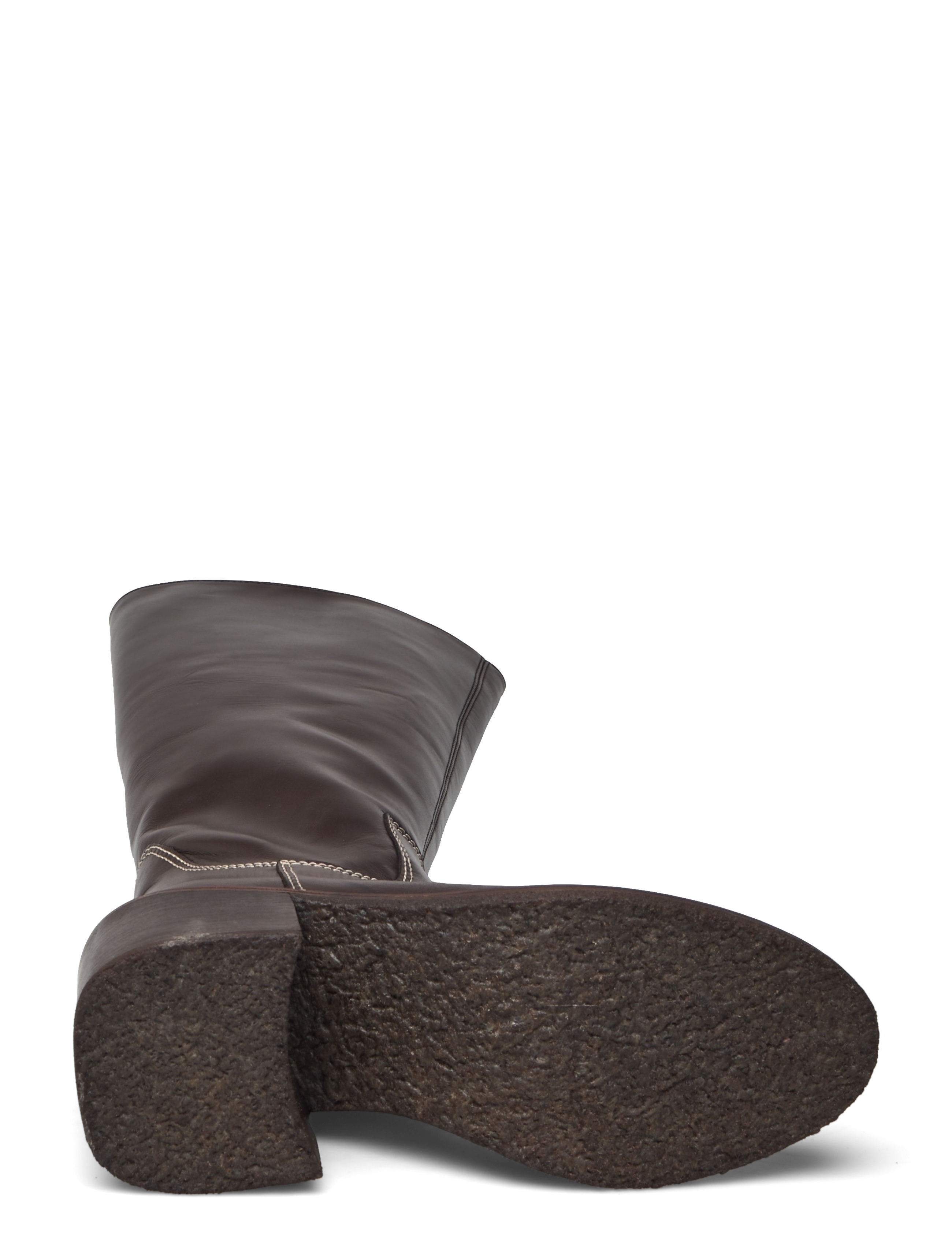 ANGULUS - Boots - Block heel - festmode zu outlet-preisen - 2962 brown - 4