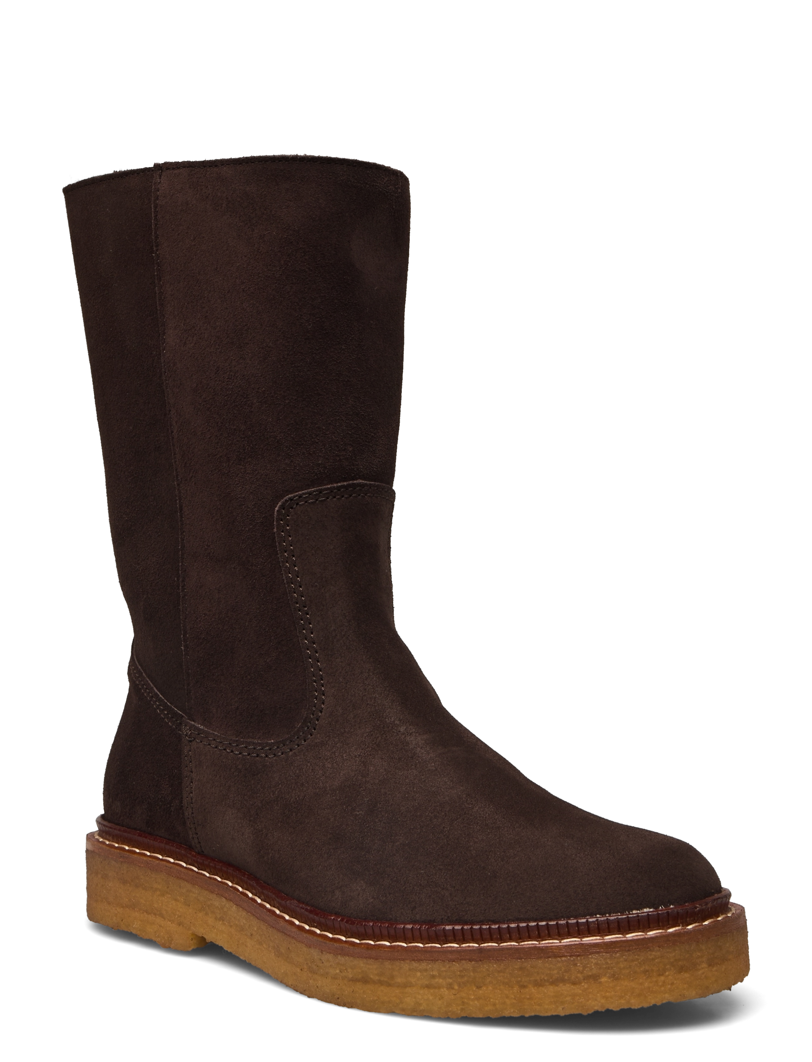 ANGULUS Boots - flat - Støvler - 2193/1767 DARK BROWN/DARK BROW / brown