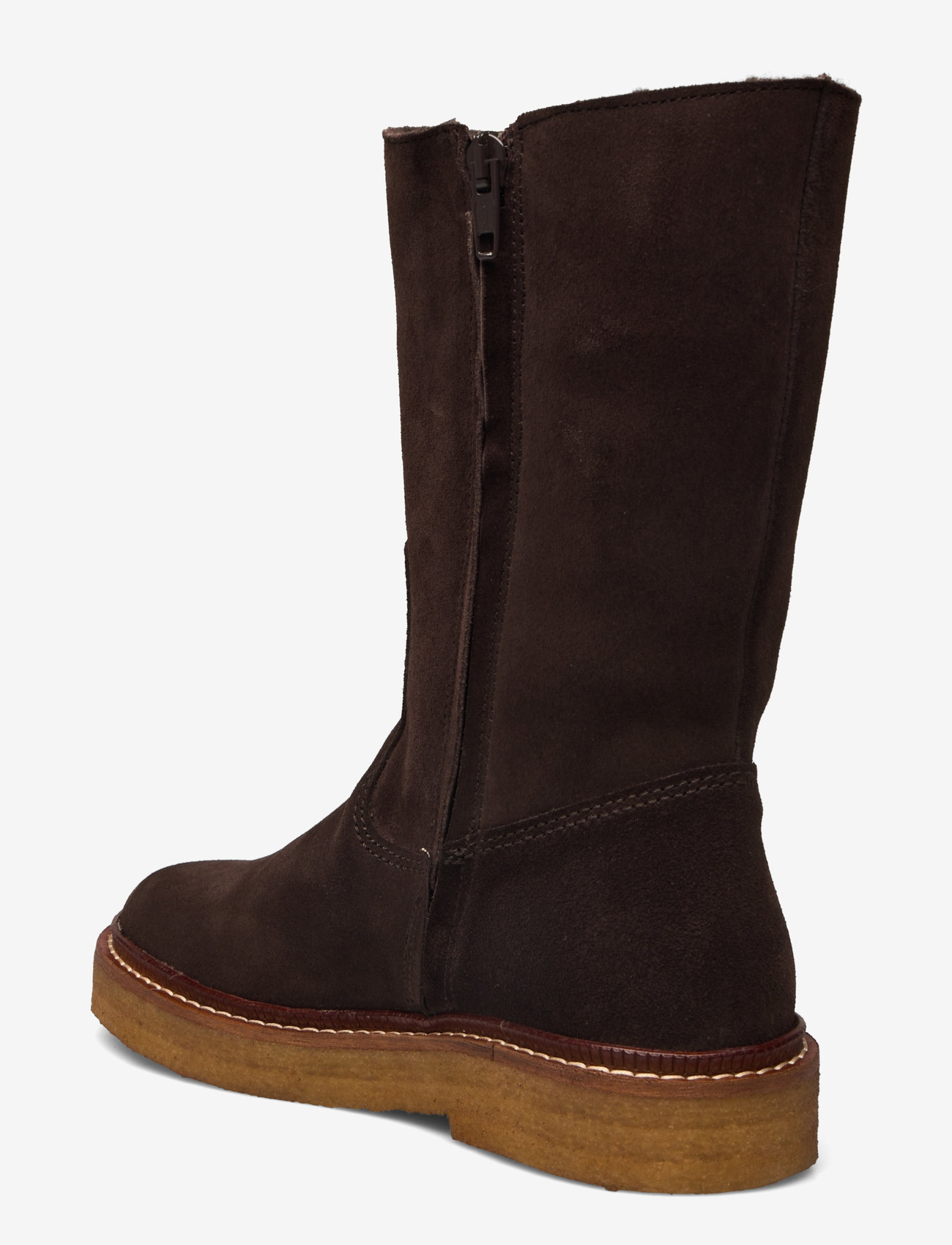 ANGULUS - Boots - flat - flade ankelstøvler - 2193/1767 dark brown/dark brow - 2