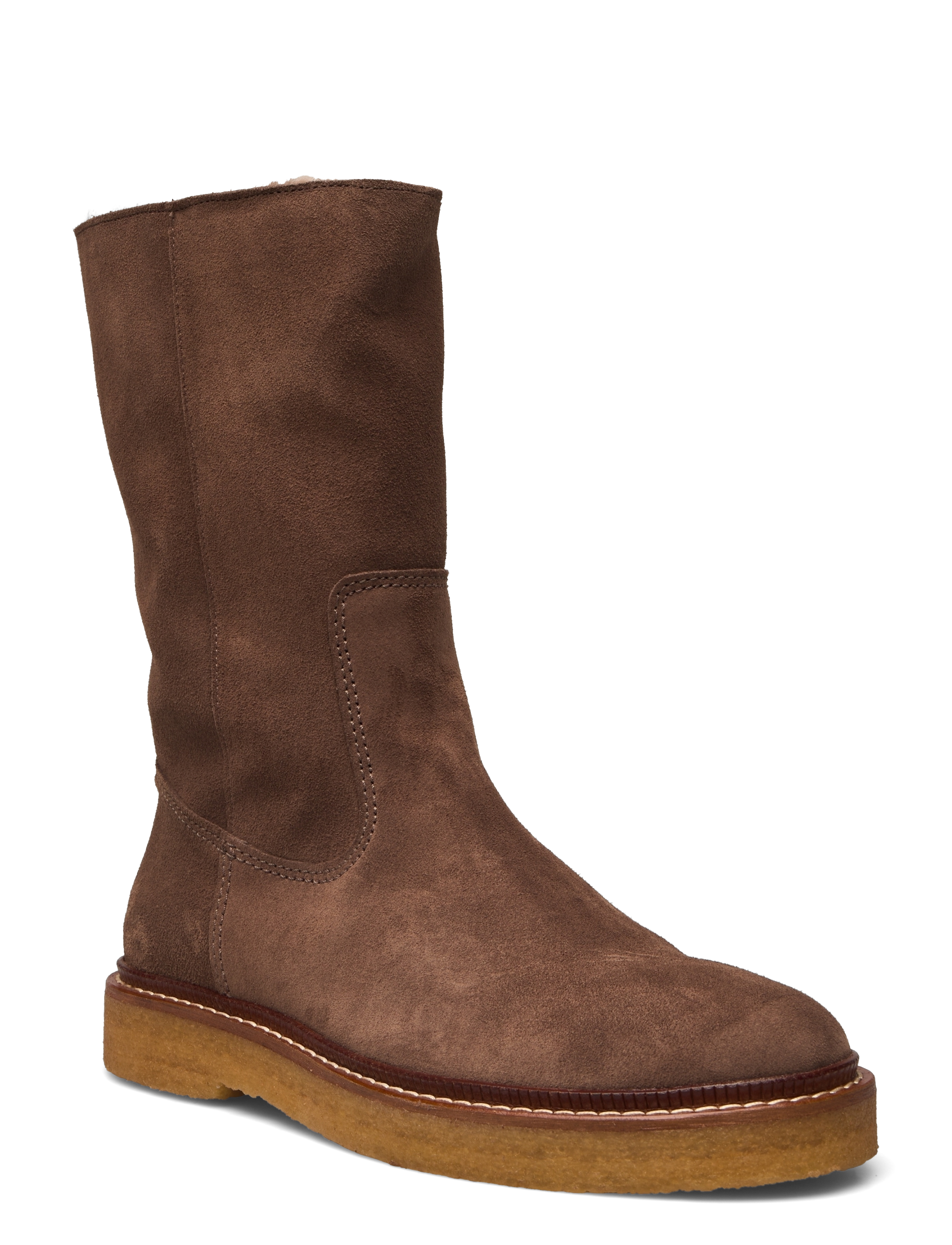 ANGULUS - Boots - flat - flade ankelstøvler - 1780/2994 taupe/taupe - 0