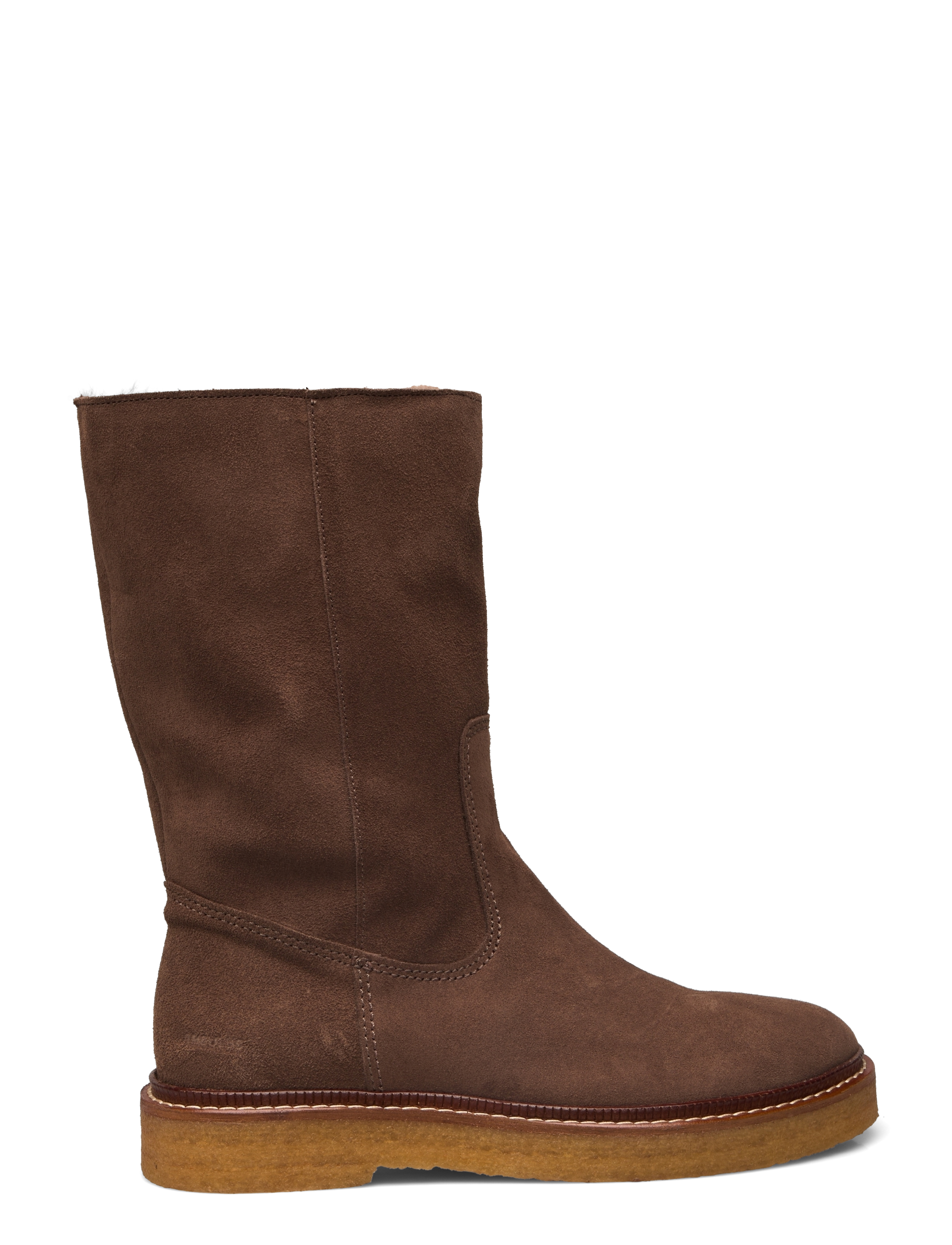 ANGULUS - Boots - flat - flate ankelstøvletter - 1780/2994 taupe/taupe - 1