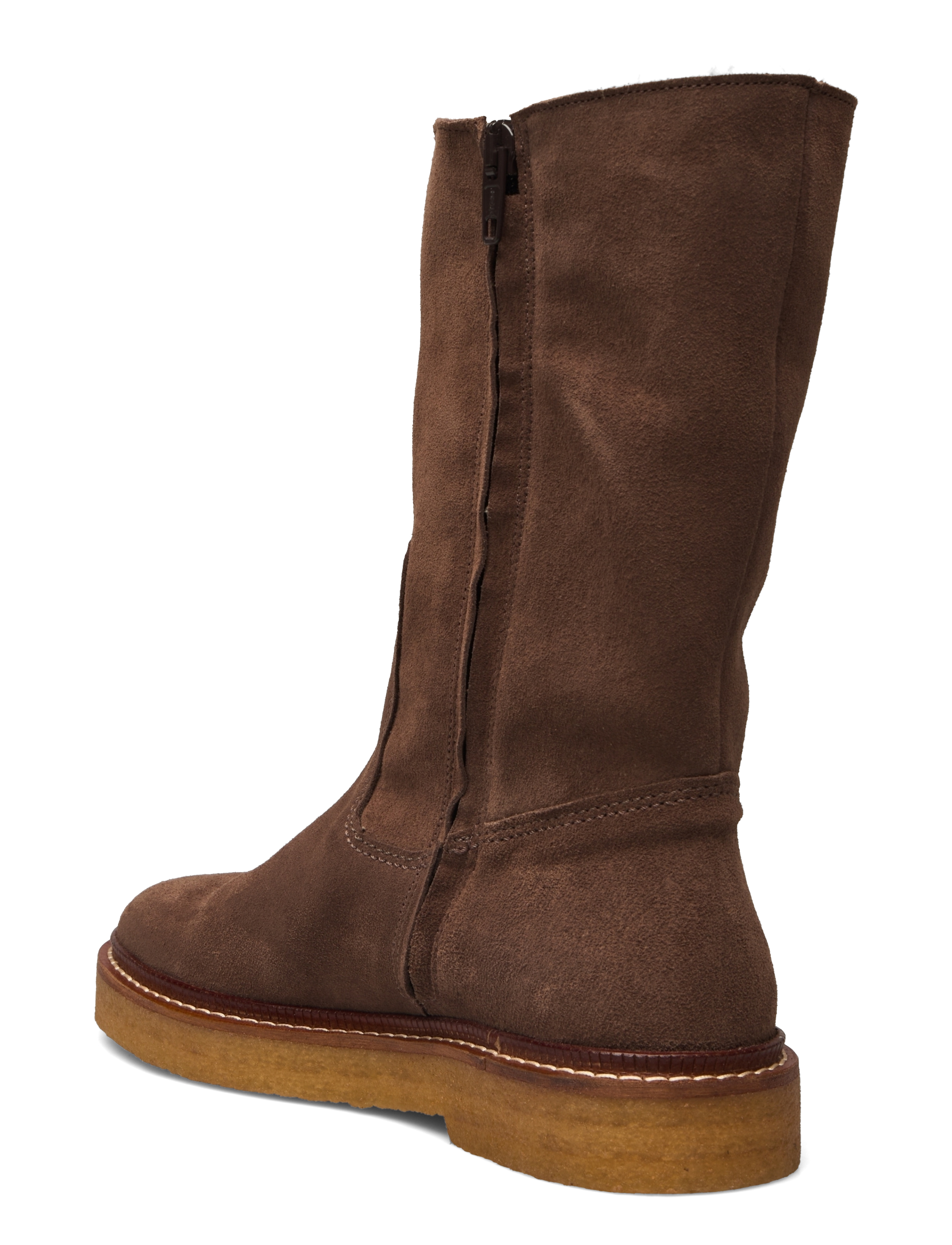 ANGULUS - Boots - flat - flate ankelstøvletter - 1780/2994 taupe/taupe - 2