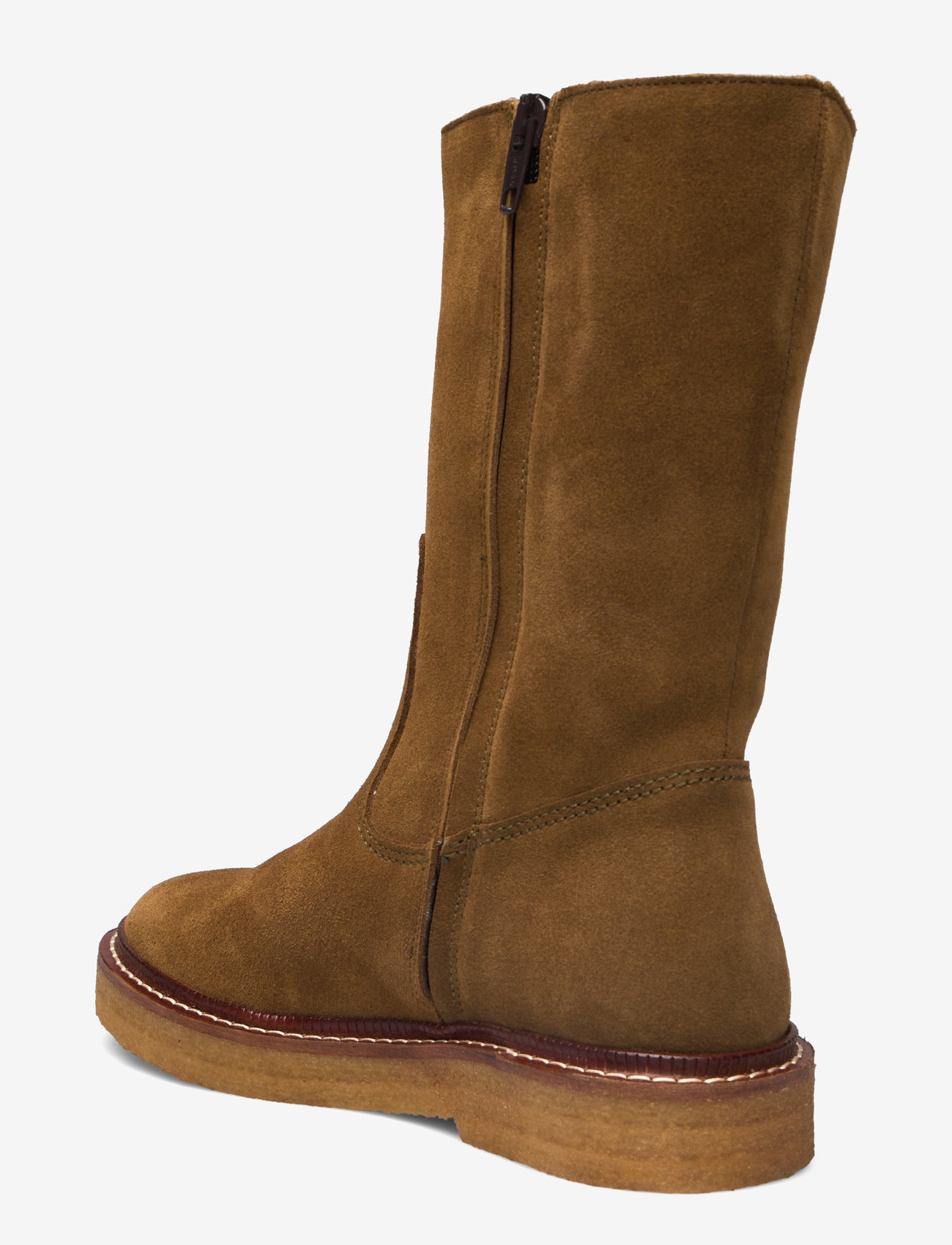 ANGULUS - Boots - flat - flat ankle boots - 2209/2010 mustard/brun - 2